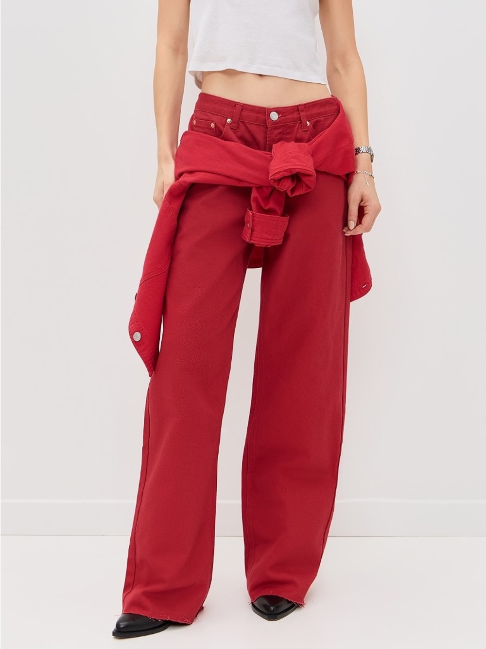 Parke Low Rise Baggy Jeans